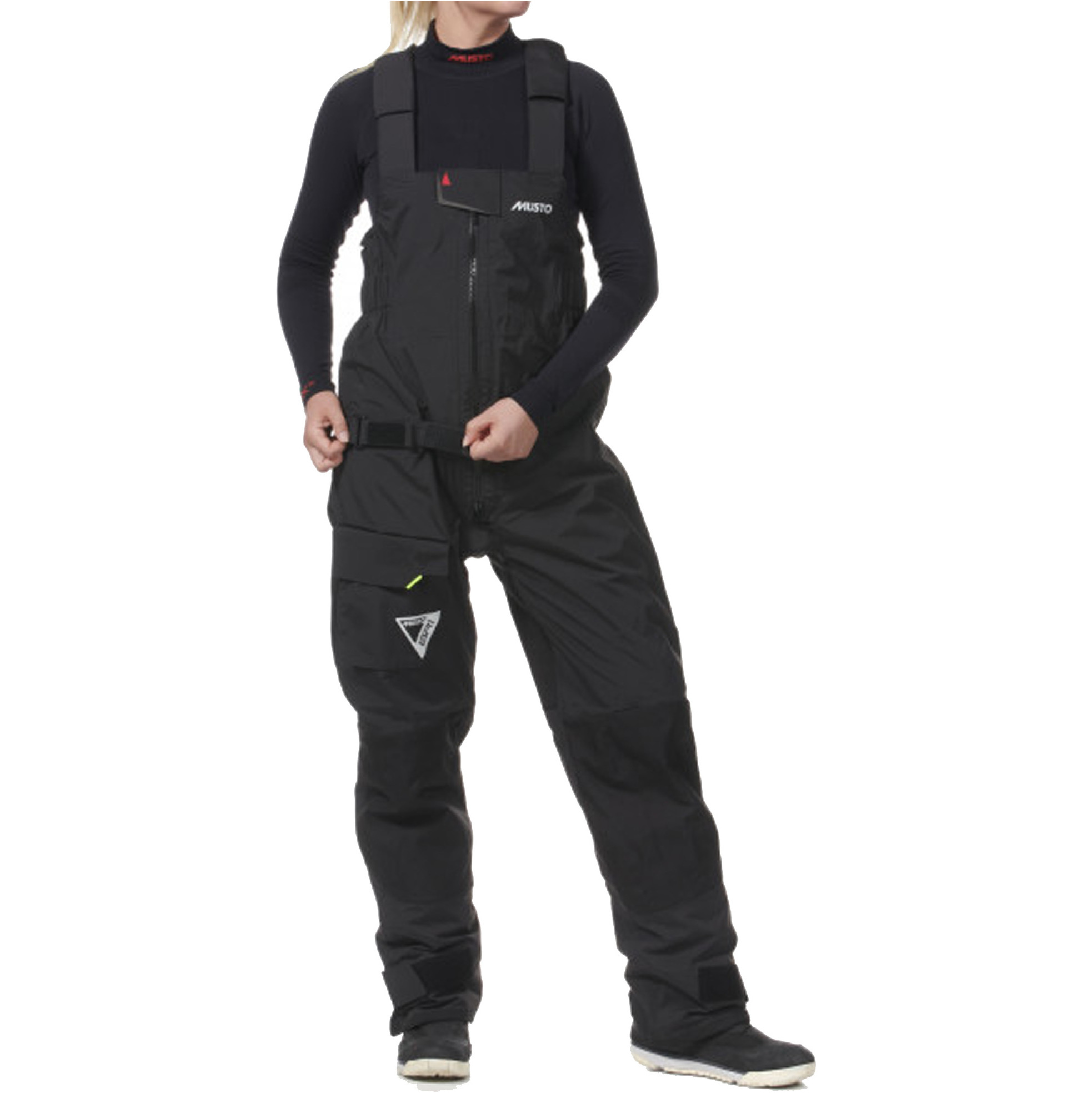 2026 Musto Dames Br1 Channel Zeilbroek 82403 - Zwart